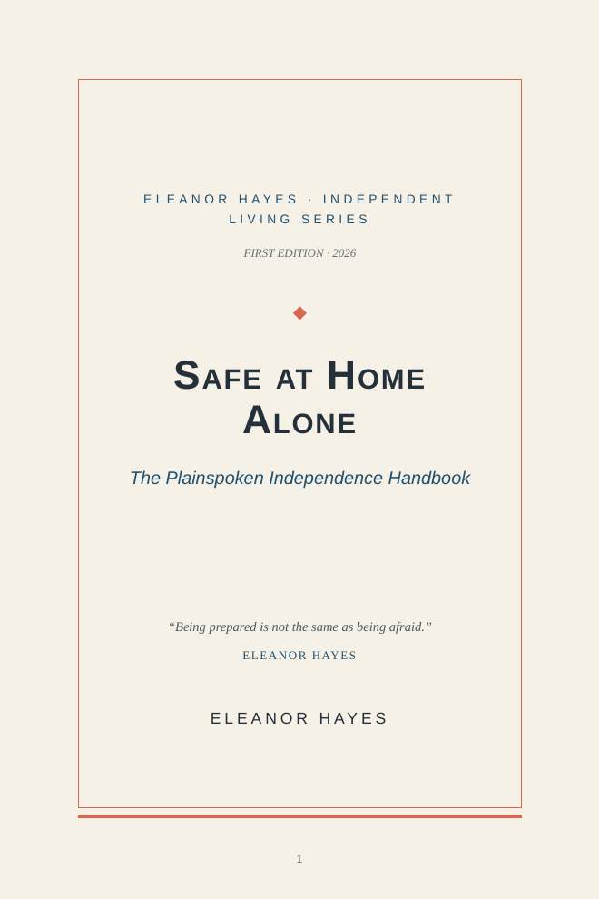 Interior page: clear first actions